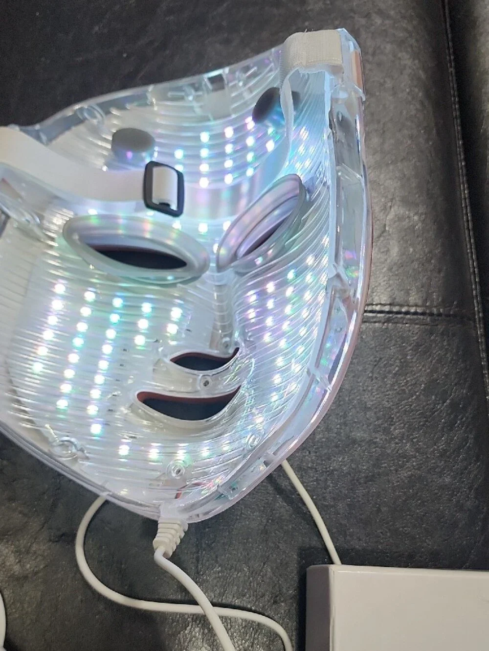 LED Facial Mask for Skin Rejuvenation - Rose Gold